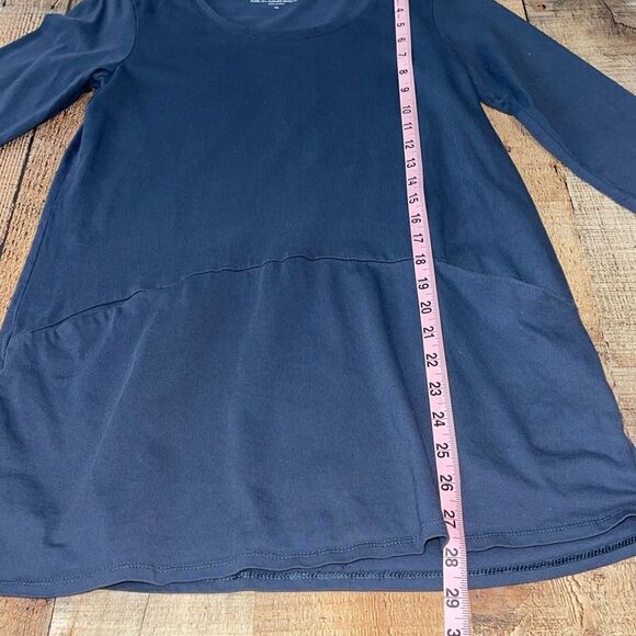 J. JILL | Blue Curved Seam Tunic Top | XS - Picture 7 of 11